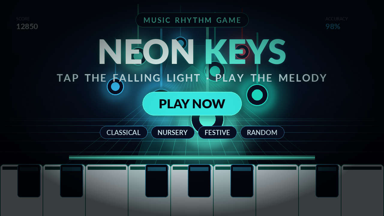 Neon keys